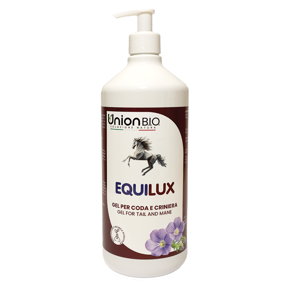 EQUILUX - ápoló gél farokhoz és sörényhez