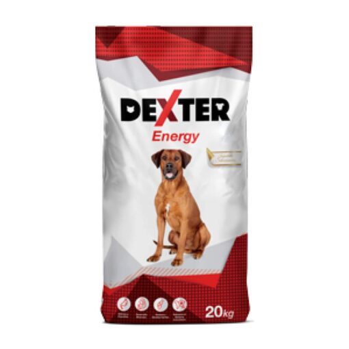REX DEXTER Energy szárazeledel kölyök és felnőtt kutyáknak